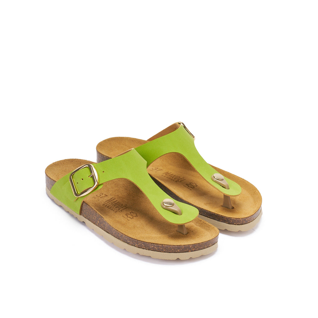 Chanclas Blanca - Green - Mujer