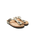 Chanclas Blanca - Bronce - Mujer