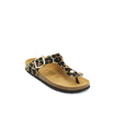 Blanca Big Buckle Leopardo Clogs - Women's