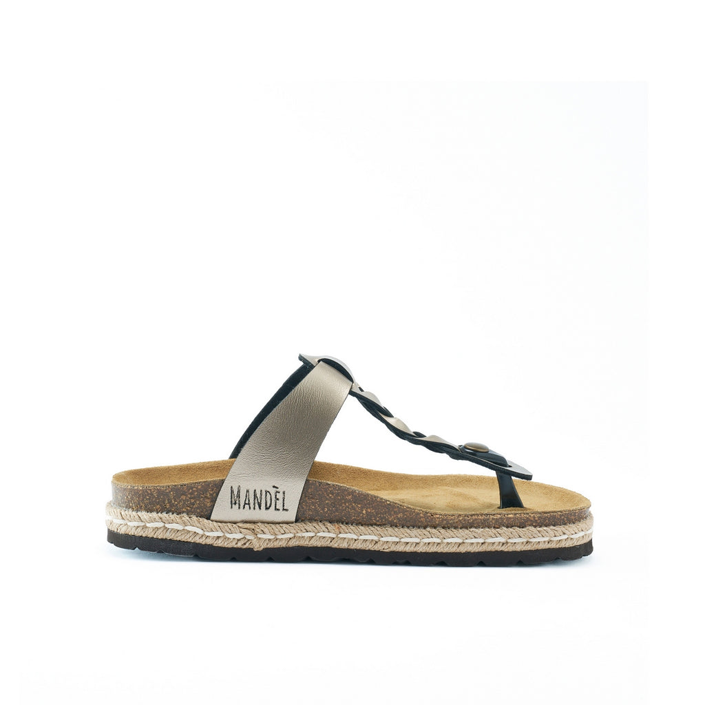 Chanclas Luna - Bronce - Mujer