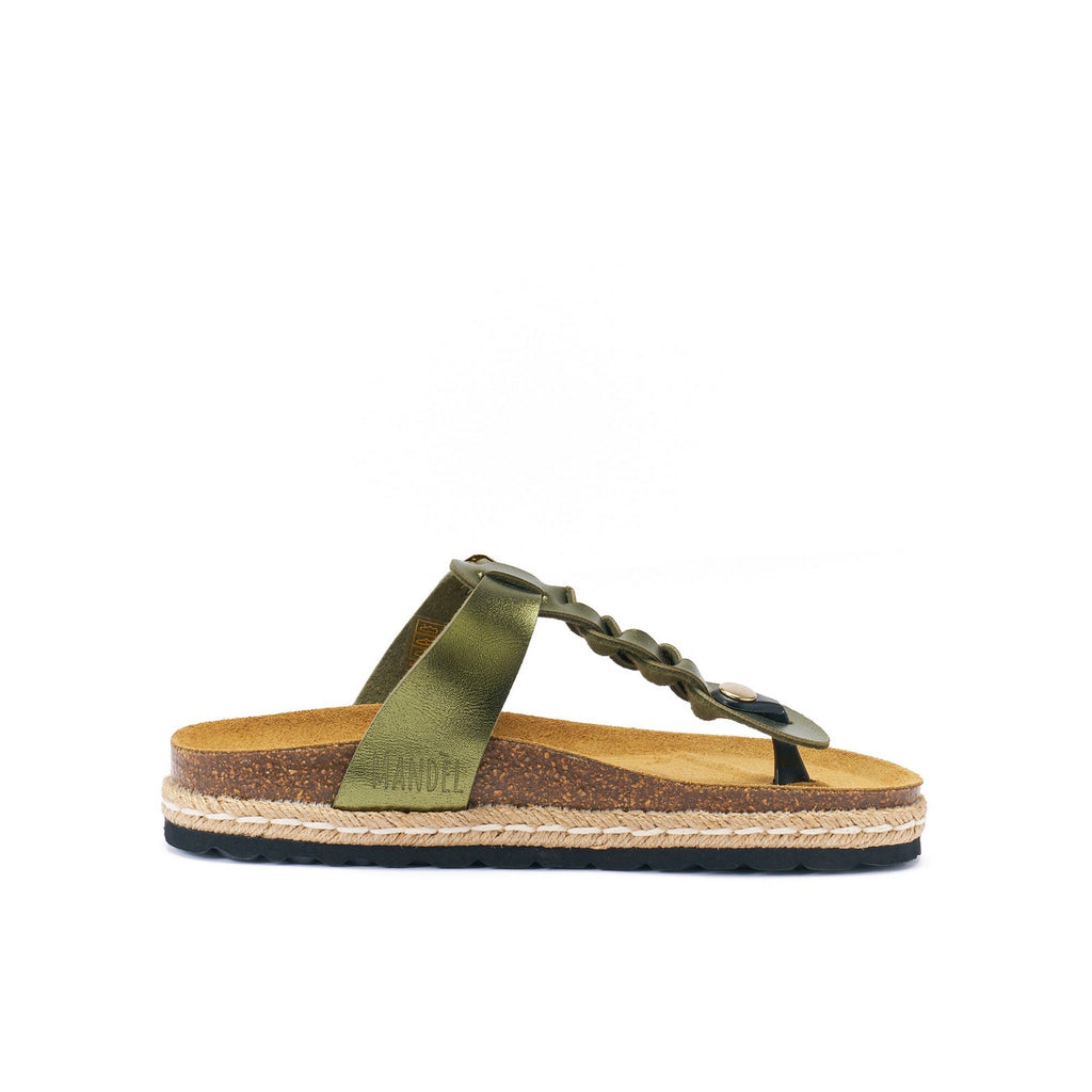Luna Flip Flops - Green - Women