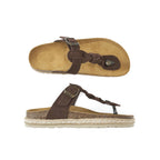 Luna Flip Flops - Dark Brown - Women's