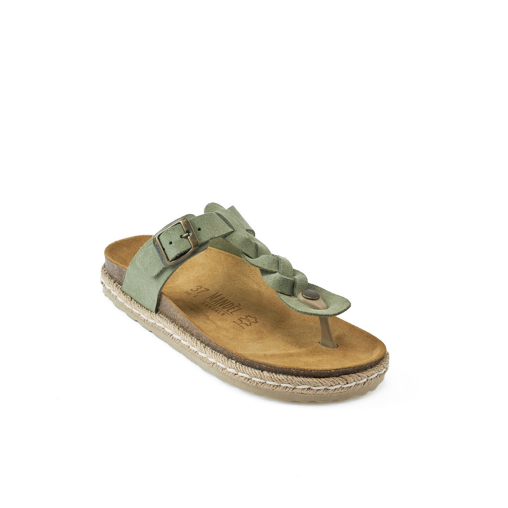 Luna Flip Flops - Green - Women's