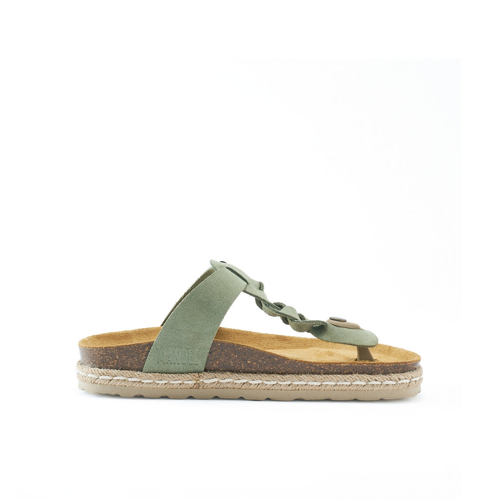 Luna Flip Flops - Green - Women's