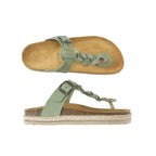 Luna Flip Flops - Green - Women's