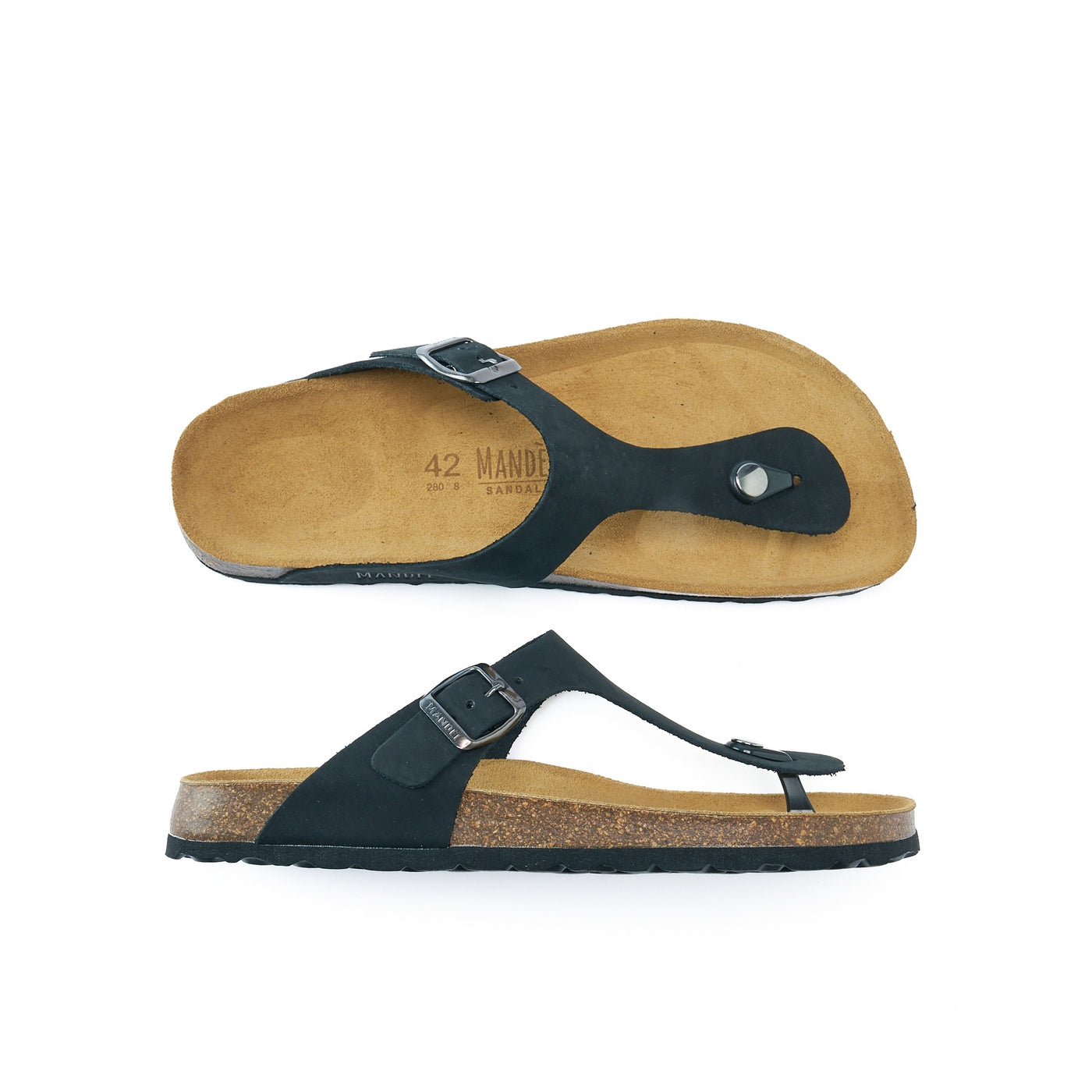 David Flip Flops - Black - Men