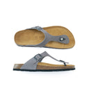 Tongs David Suede Grey - Homme