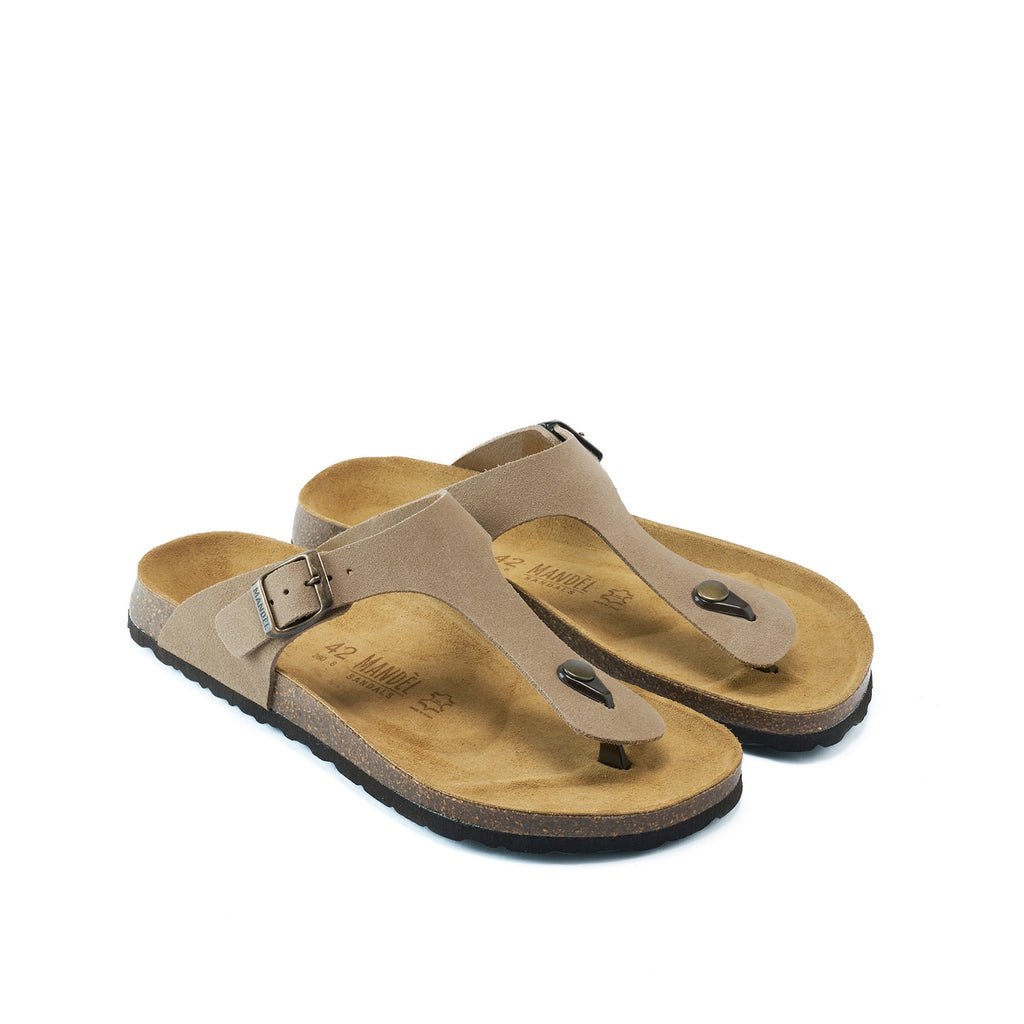 David Flip Flops - Taupe - Men