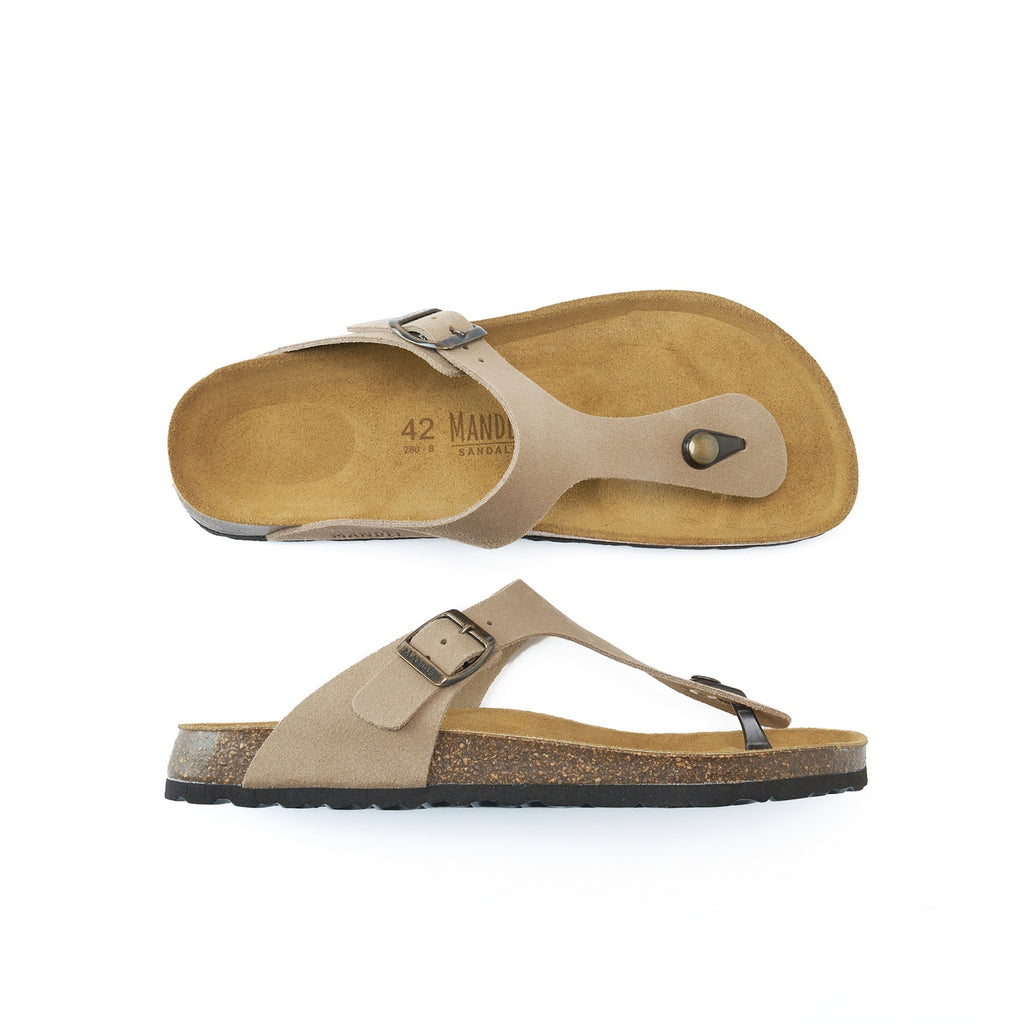David Flip Flops - Taupe - Men