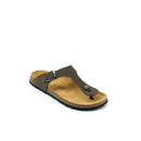 David Nubuck Gray Clogs - Men