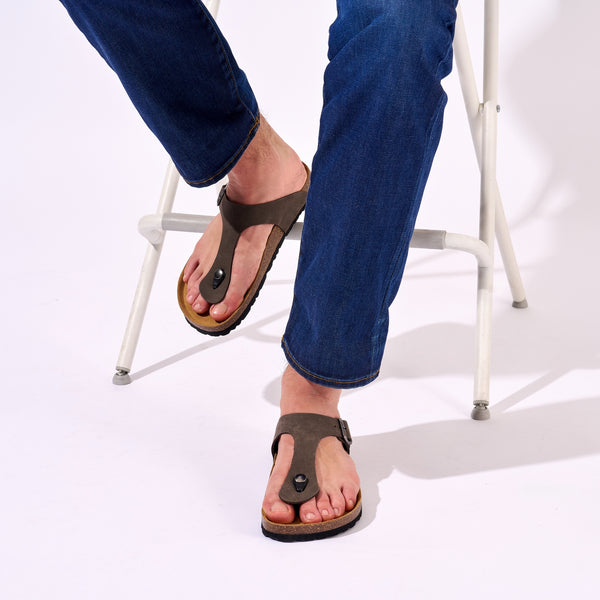 David Flip Flops - Gray - Men