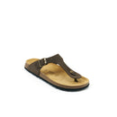 David Nubuck Dark Chocolate Clogs - Men's