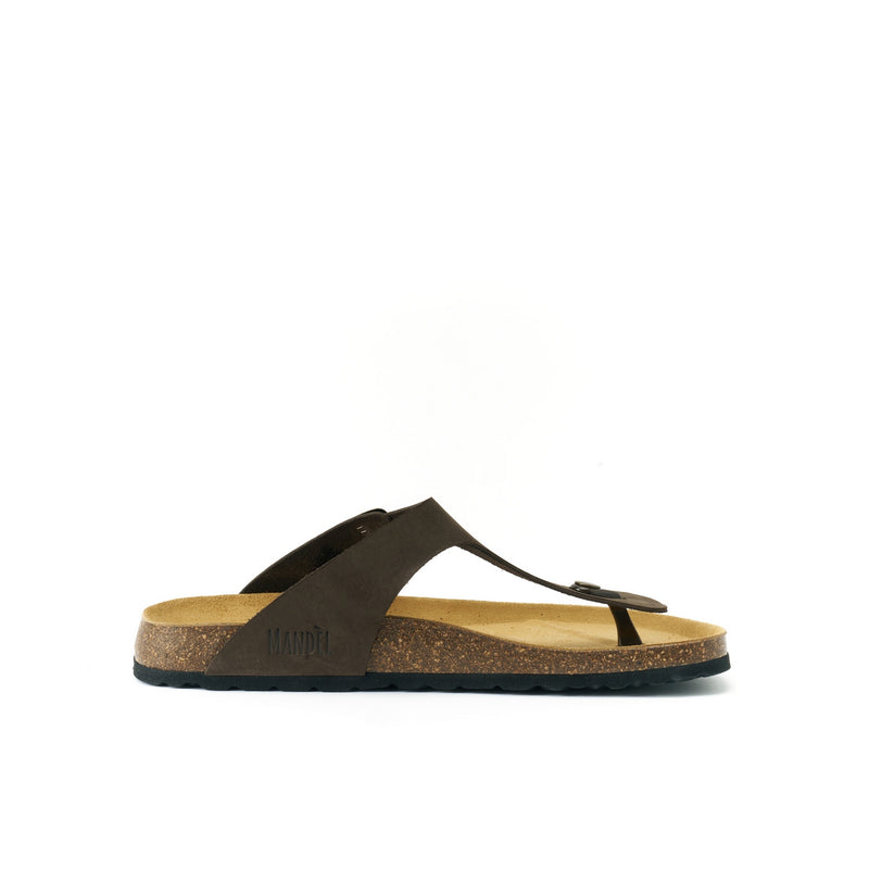 David Nubuck Dark Chocolate Clogs - Men's