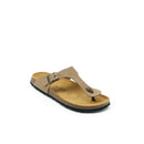 David Nubuck Milk Chocolate Clogs - Men's