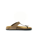 David Nubuck Milk Chocolate Clogs - Men's