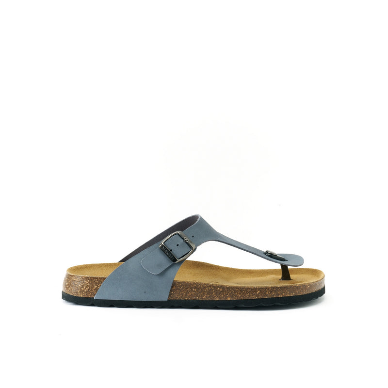 David Ultramarine Nubuck Clogs - Men's
