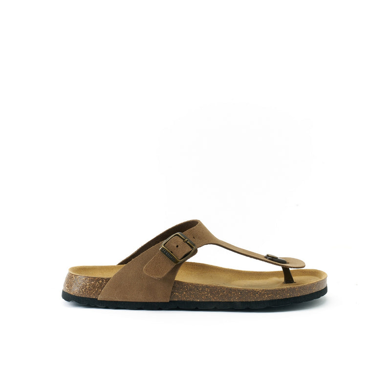 David Suede Brown Clogs - Men