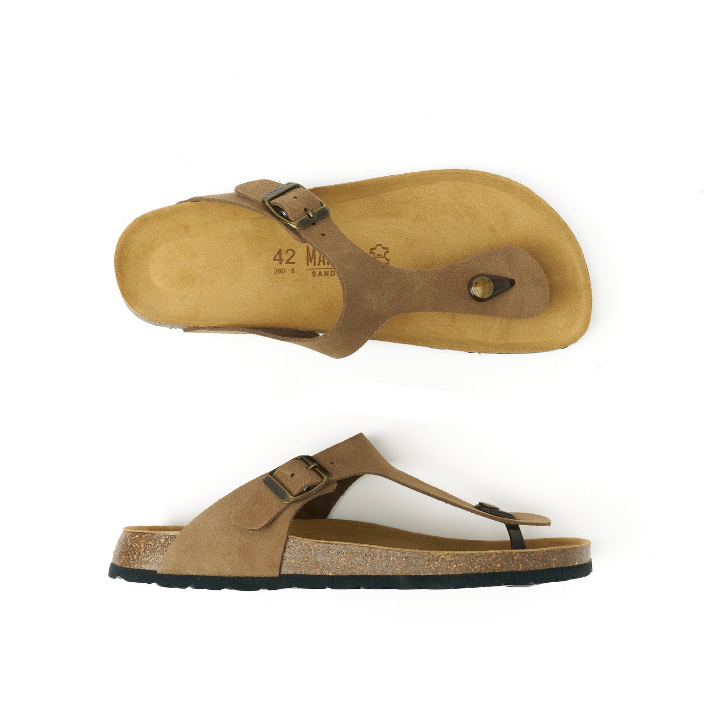 David Flip Flops - Brown - Men