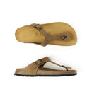 David Suede Brown Clogs - Men