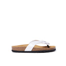 Lene Patent White Clogs - Women's