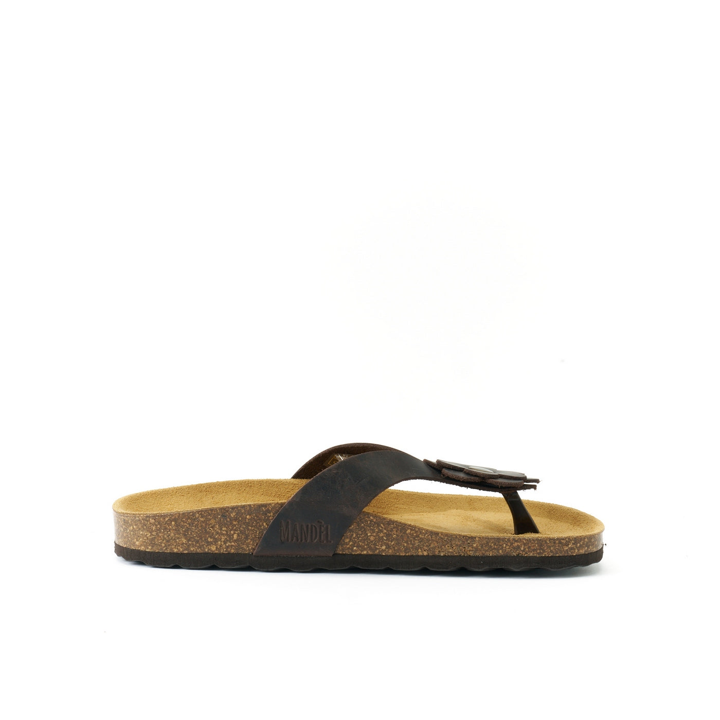 Lene Flip Flops - Dark Brown - Women's