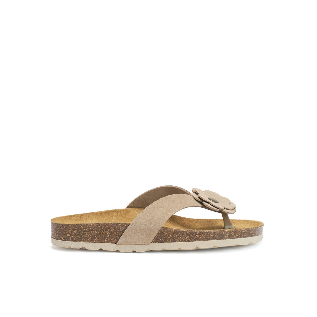 Lene Flip Flops - Taupe - Women