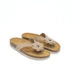 Lene Flip Flops - Taupe - Women