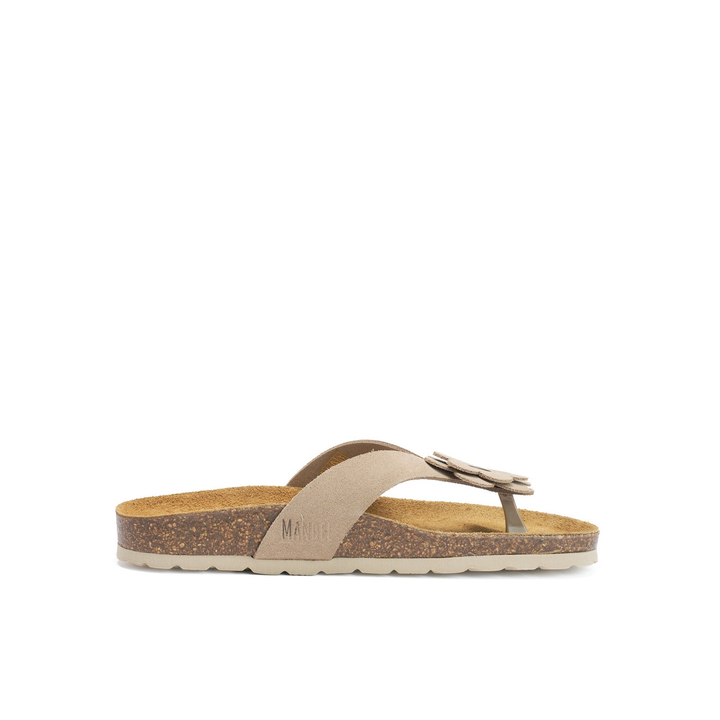 Lene Flip Flops - Taupe - Women