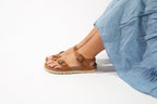 Elisa Cognac Brown - Mujer