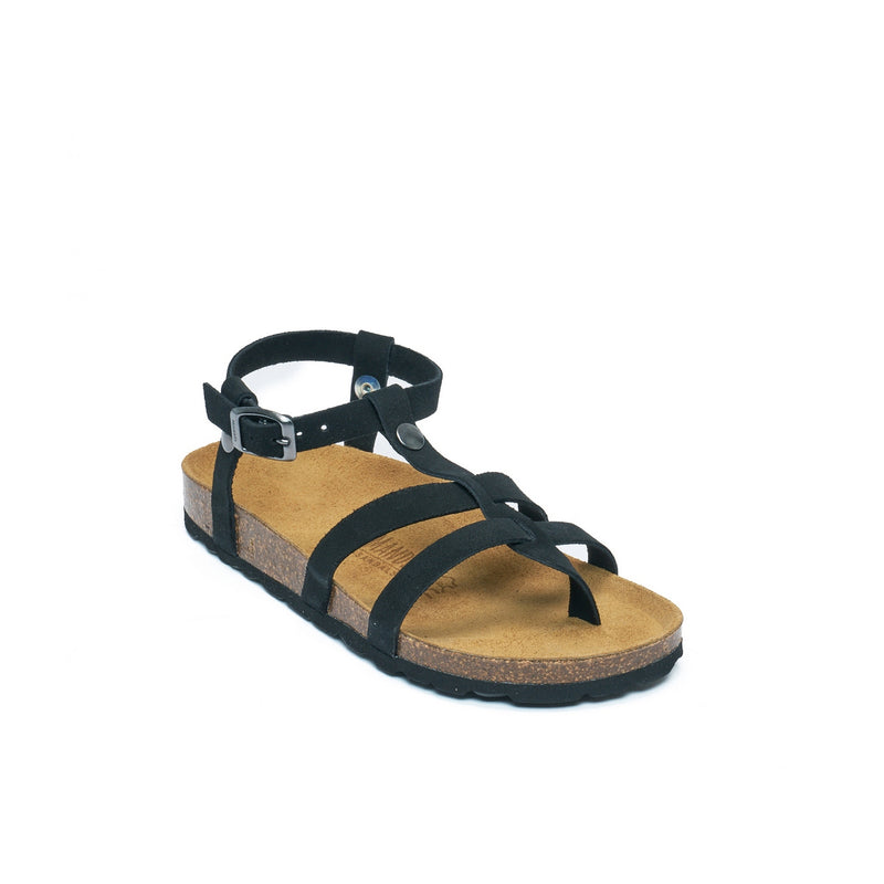 Sandales Nina Suede Black - Femme