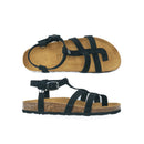 Sandales Nina Suede Black - Femme