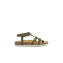 Sandales Nina Suede Moss Green - Femme
