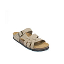 Sandales Alvaro Nubuck Taupe - Femme