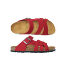 Sandales Alvaro Suede Red - Femme