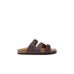 Sandalias Paco - Marrón oscuro - Mujer