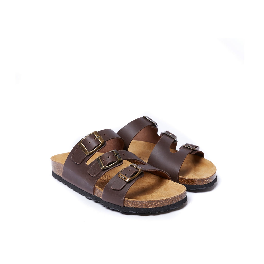 Sandalias Paco - Marrón oscuro - Mujer