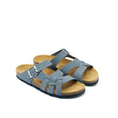 Alvaro Nubuck Ultramarine Clogs - Women's