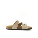Paco Nubuck Sand Beige Clogs - Women