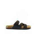 Paco Oiled Leather Dark Brown Clogs - Men's