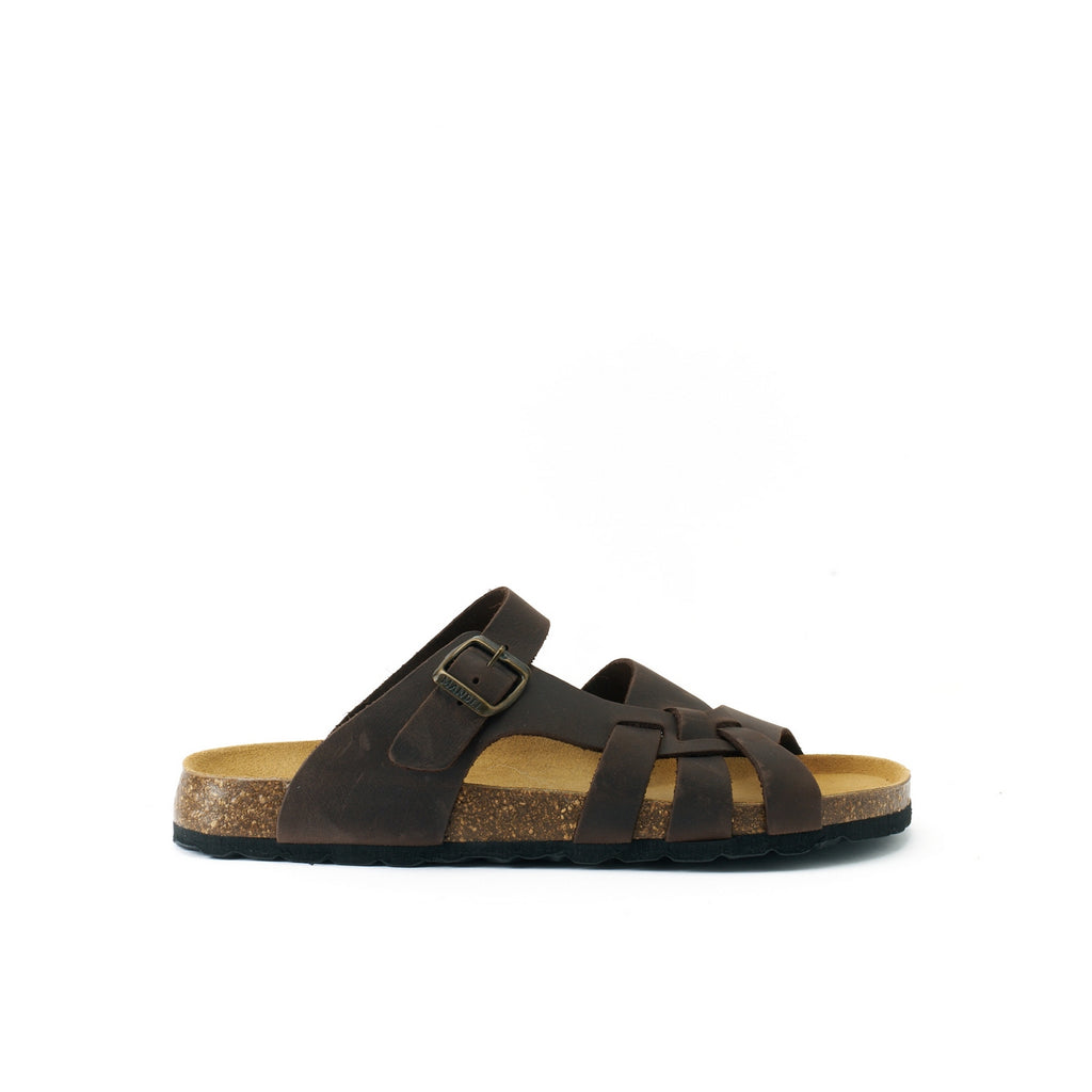 Sandalias Alvaro - Marrón oscuro - Hombre
