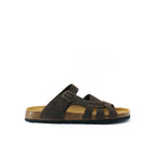 Sandalias Alvaro - Marrón oscuro - Hombre