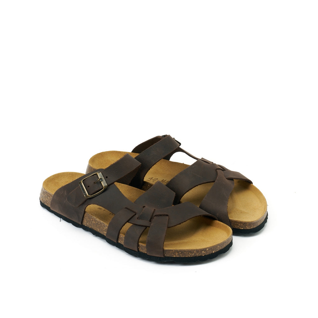 Sandalias Alvaro - Marrón oscuro - Hombre