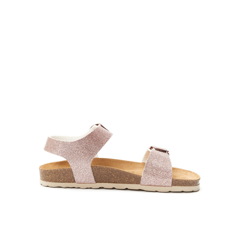 Ines Brilliant Pink Gold Sandals - Women's