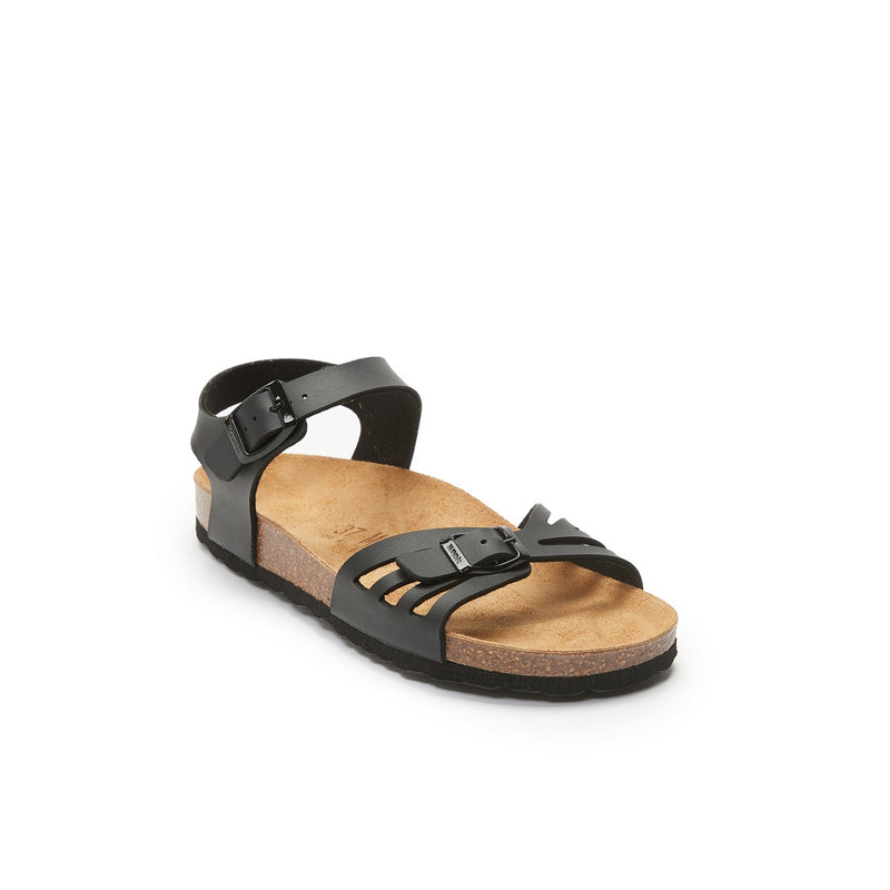 Neva Black Sandals - Women