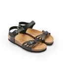 Neva Black Sandals - Women