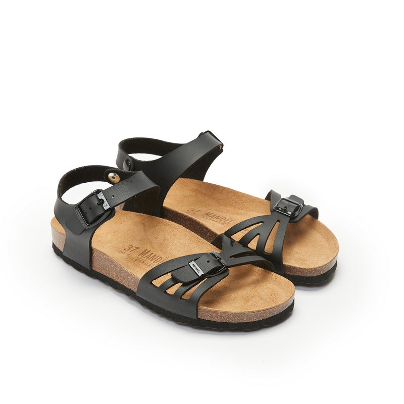 Neva Black Sandals - Women