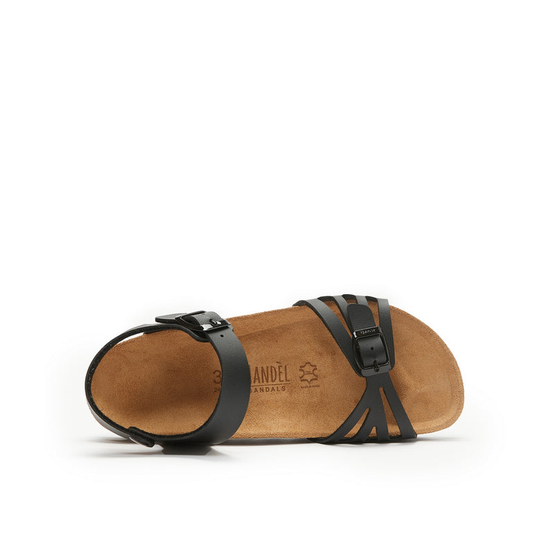 Neva Black Sandals - Women