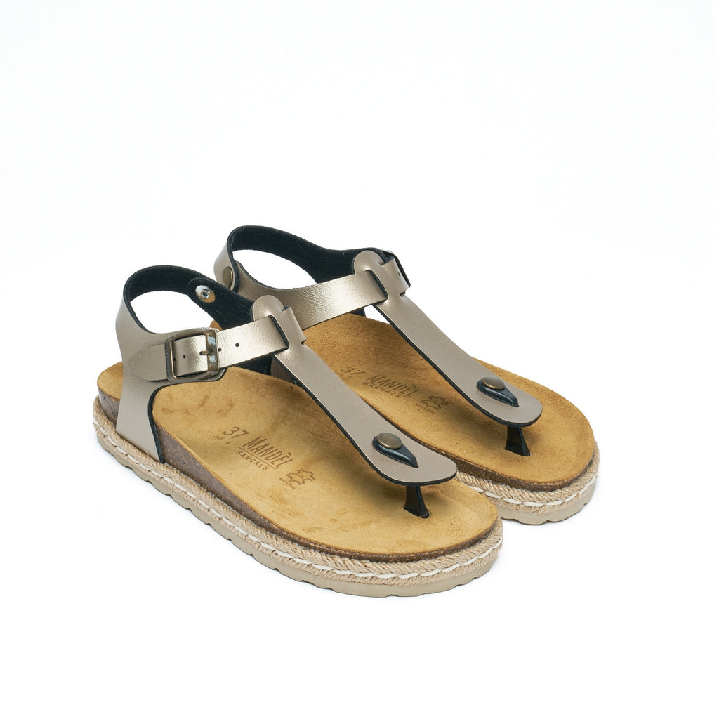 Chanclas Leon - Bronce - Mujer
