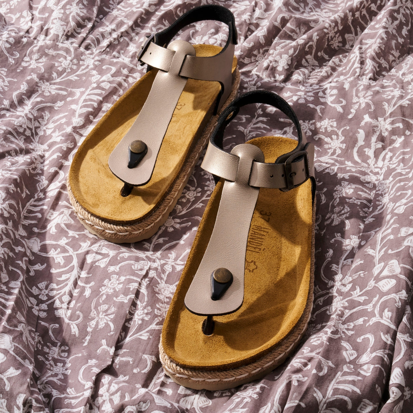 Chanclas Leon - Bronce - Mujer