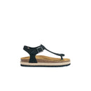 Tongs Leon Suede Black - Femme